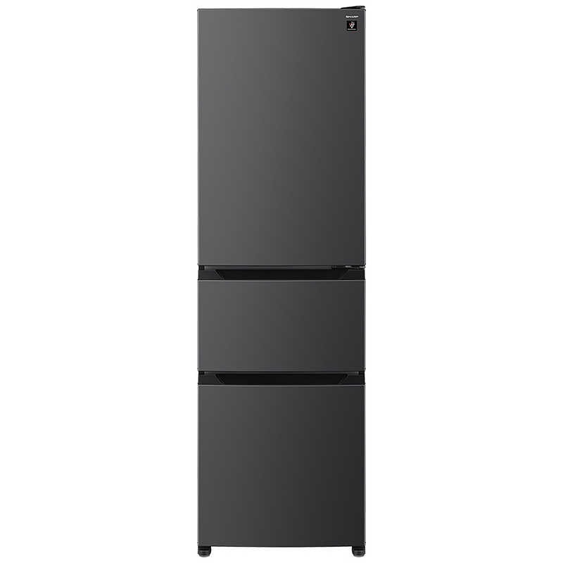 シャープ　SHARP　冷蔵庫 3ドア 317L 右開き プラズマクラスター 真ん中野菜室 幅54.4cm マットグレー　SJ-PT32R-H（標準設置無料）