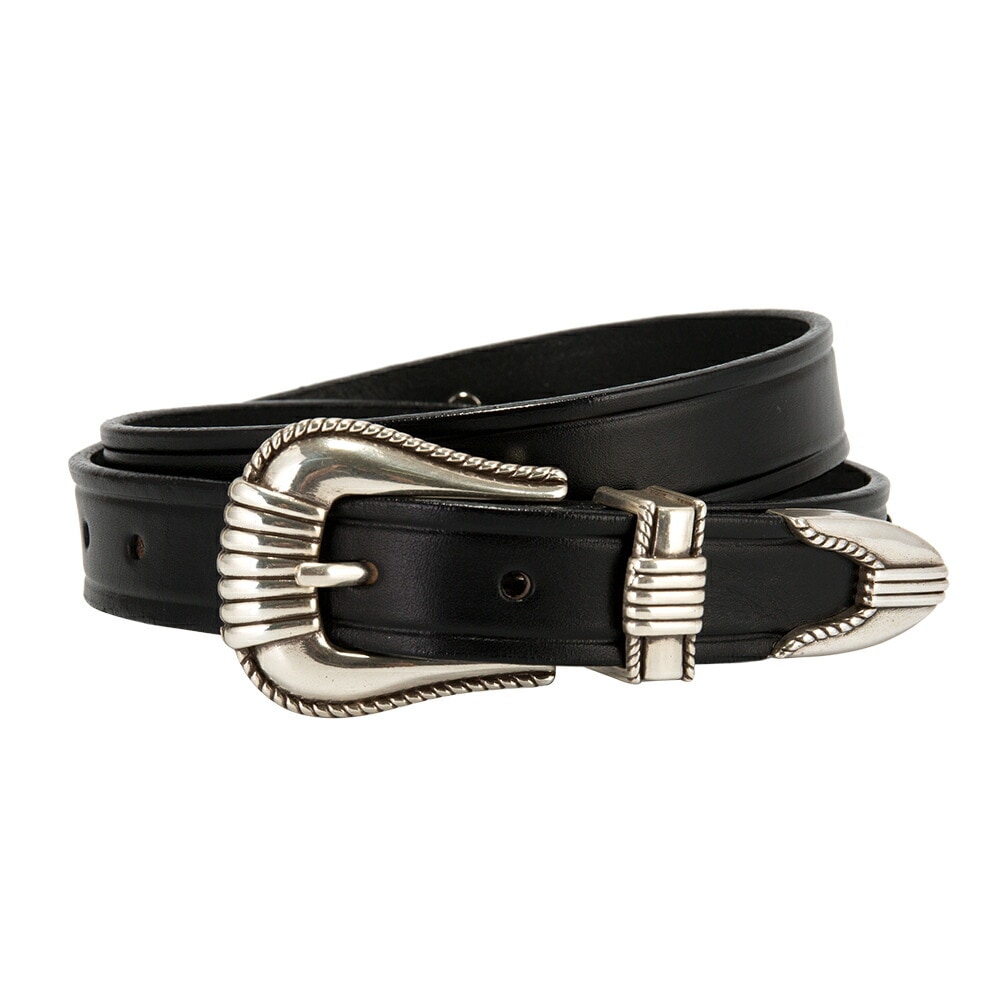 ベルト レザー シルバー ビッツ バックル 革 2193