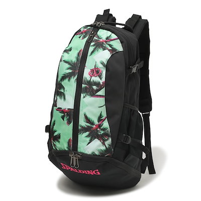 他サイト： SPALDING スポルディング ケイジャー パームツリー バスケットボール バックパック 40007PAの商品画像