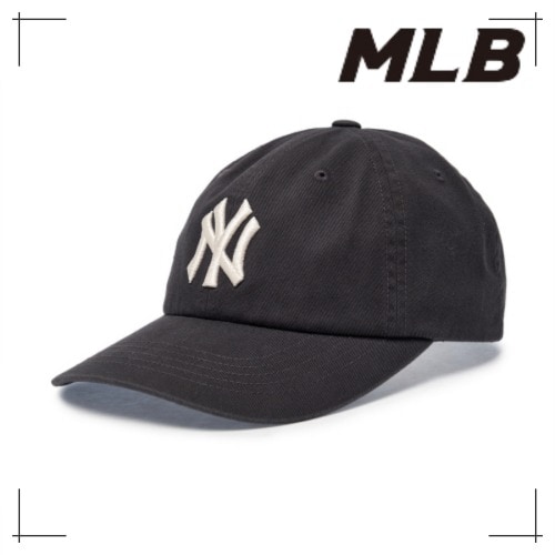 MLB公式正規品 キャップ HFit Unstruck Ball Cap NY (Charcoal Grey)
