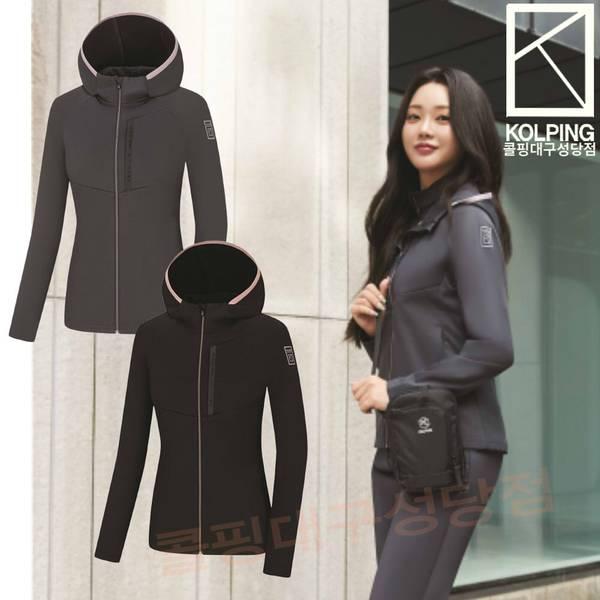 女性冬 伸縮性に優れた素材使用 トレーニングウェア トップス KVJ6512W デリナー