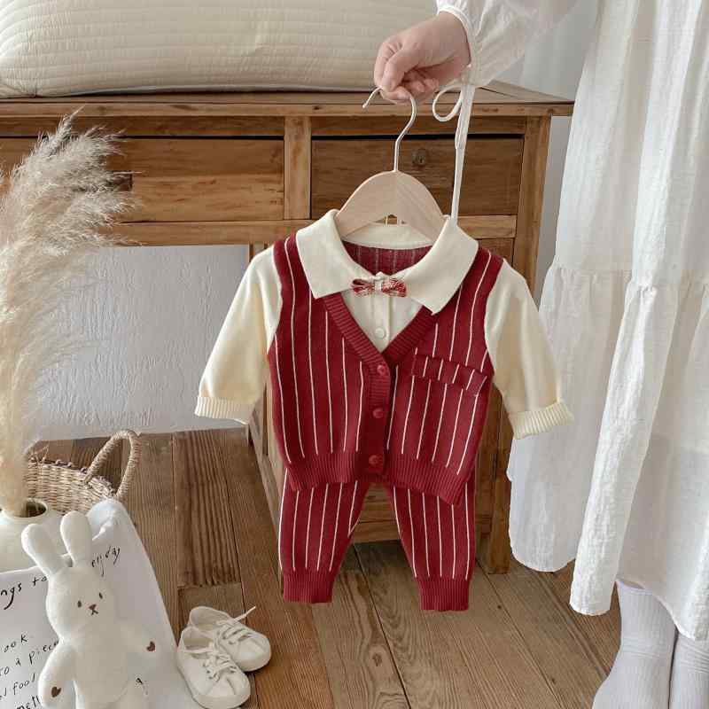 デビューしたベビー服 男の子 フォーマル スーツ セットアップ 2点セット 1歳 誕生日 100日祝い お食い初め 選び取り 結婚式 発表会 お宮参り 七五三 記念撮影 紳士服 赤 レッド