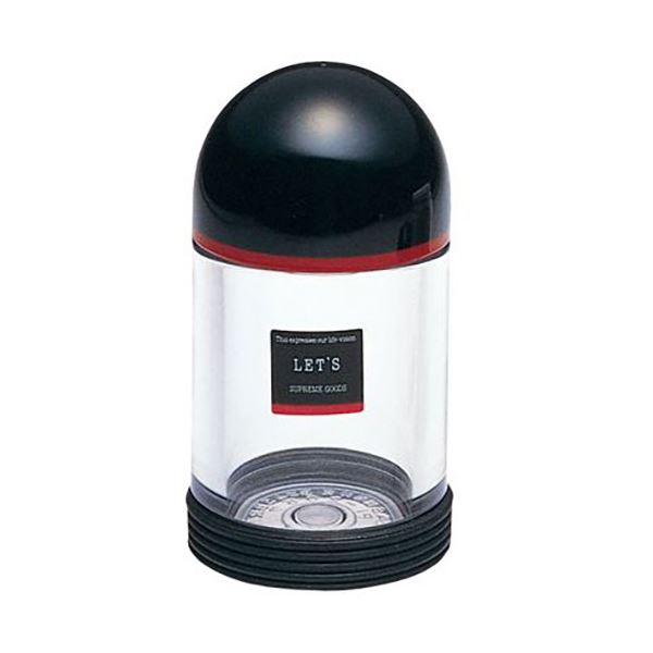 [5セット] 岩崎工業 調味料入 S/塩 レッツブラック K-182LBX5