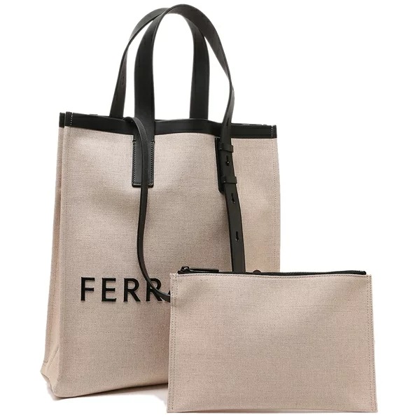 トートバッグ ベージュ メンズ Salvatore Ferragamo 241297 NATUR