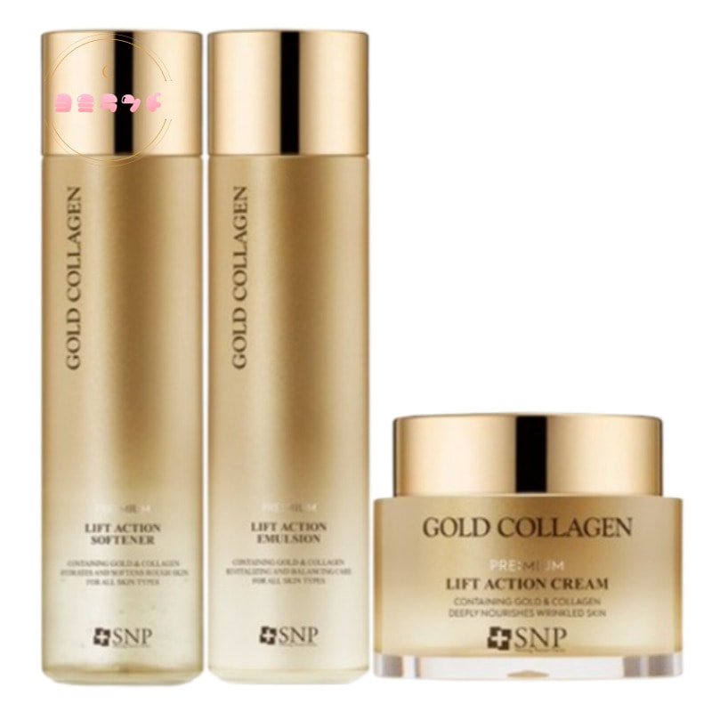 [企画] プレミアム ゴールド コラーゲン（トナー150ml+ローション150ml+クリーム50g）