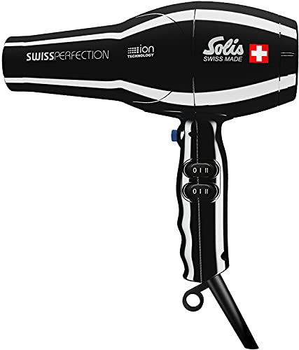 ソリス スイスパーフェクション（Solis Swiss Perfection)ヘアドライヤー ブラック SD440B