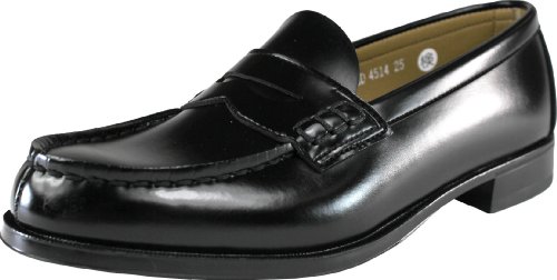 [ハルタ] ローファー トラディショナル 2E 合皮 レディース 4514 ブラック 24 cm 2E