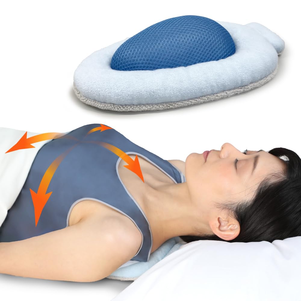 就寝中に猫背補整 おやすみ猫背枕 寝るだけで胸が広がる枕 猫背:巻き肩:肩こり対策 肩や背中のツラさも翌朝スッキリ 健康運動指導士監修 64400