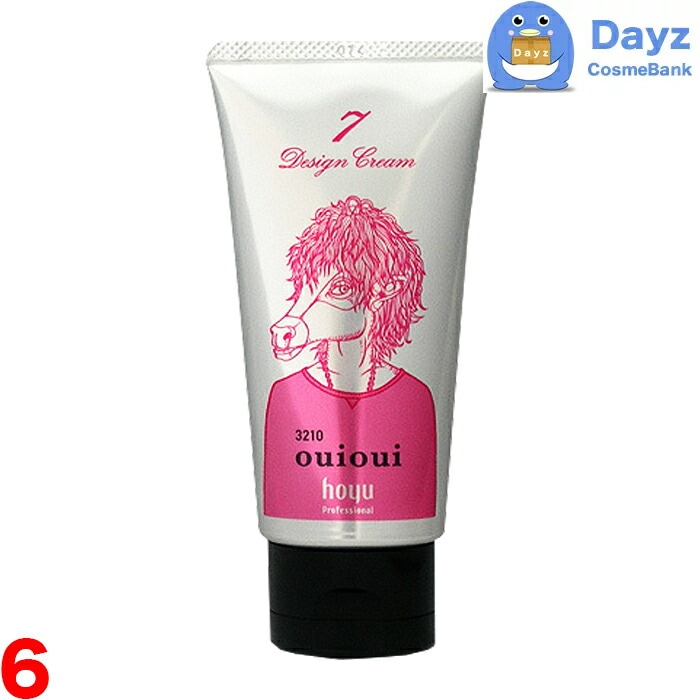 ホーユー ミニーレ ウイウイ デザインクリーム 7 80g　6点セット　　ヘアスタイリング剤　　ヘアスタイリングクリーム ヘアクリーム