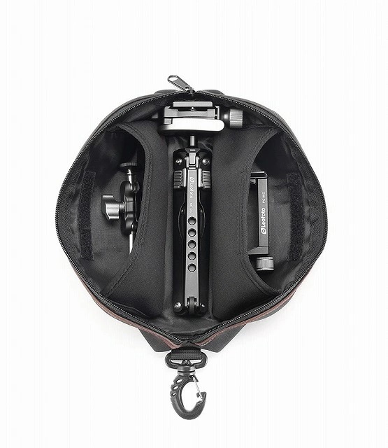 Leofoto(レオフォト) MT-03+LH-25+AM-2+PC-90II アルミミニ三脚セット［2段3/8,1/4インチ対応ボール径25mm ノブタイプアルカスイス互換］