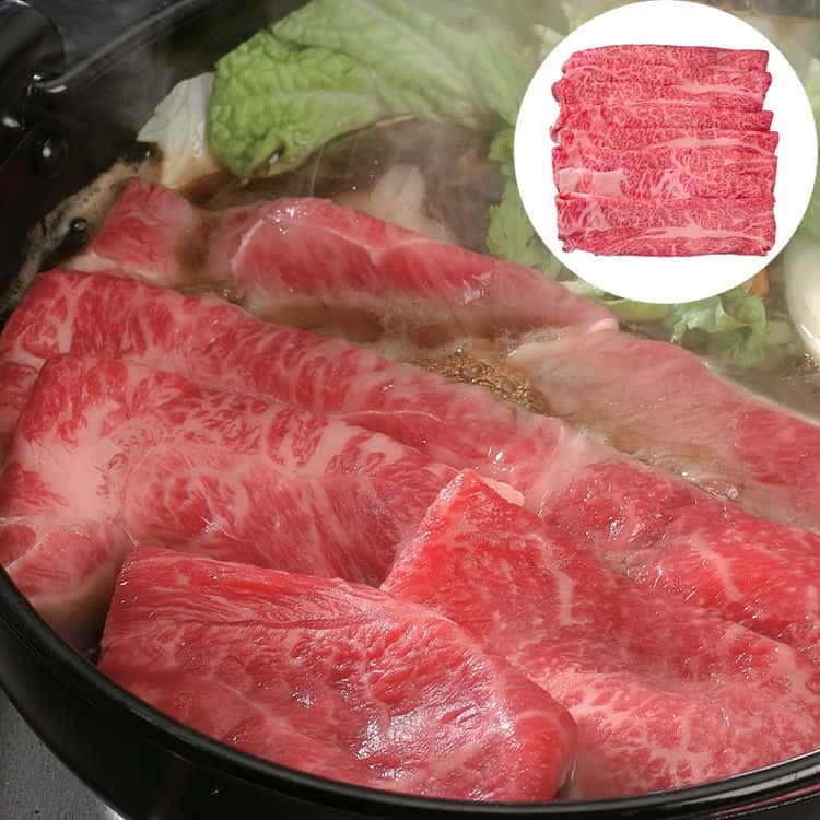 滋賀 近江牛すき焼き 肩500g 離島は配送不可 3950180 お歳暮 お中元 お土産 ご進物 ギフト 贈り物に最適