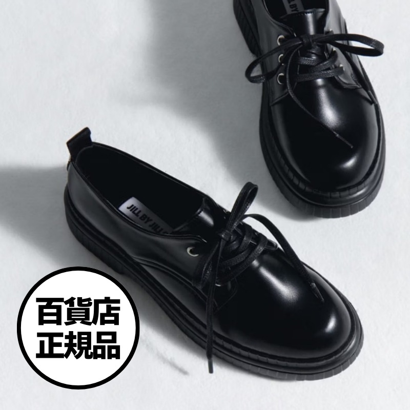【JILLSTUART】プラットフォーム ダービーローファー Platform Derby Loafer SYNTHETIC LEATHER(PU) 韓国百貨店正規品