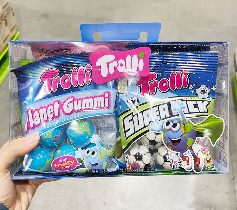 Trolli 地球グミ トロリベストコレクション 588g 6種類(Set)