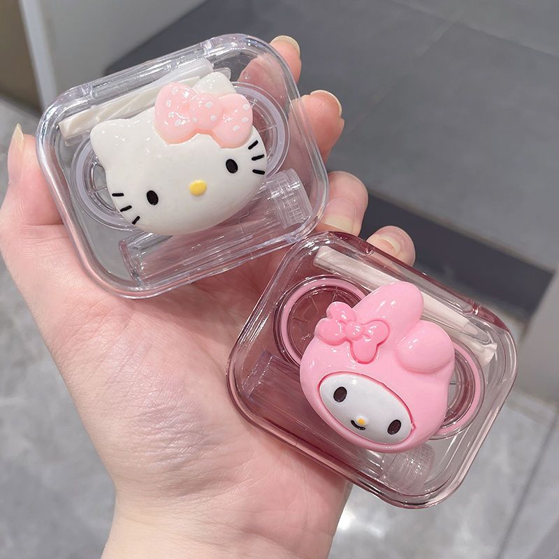 卸売リンク: 1つ買うと10個もらえる 新品 ins 【3日出荷】コンタクトケース コンタクトレンズ 収納ケース レンズケース カラコン かわいい サンリオ 韓国