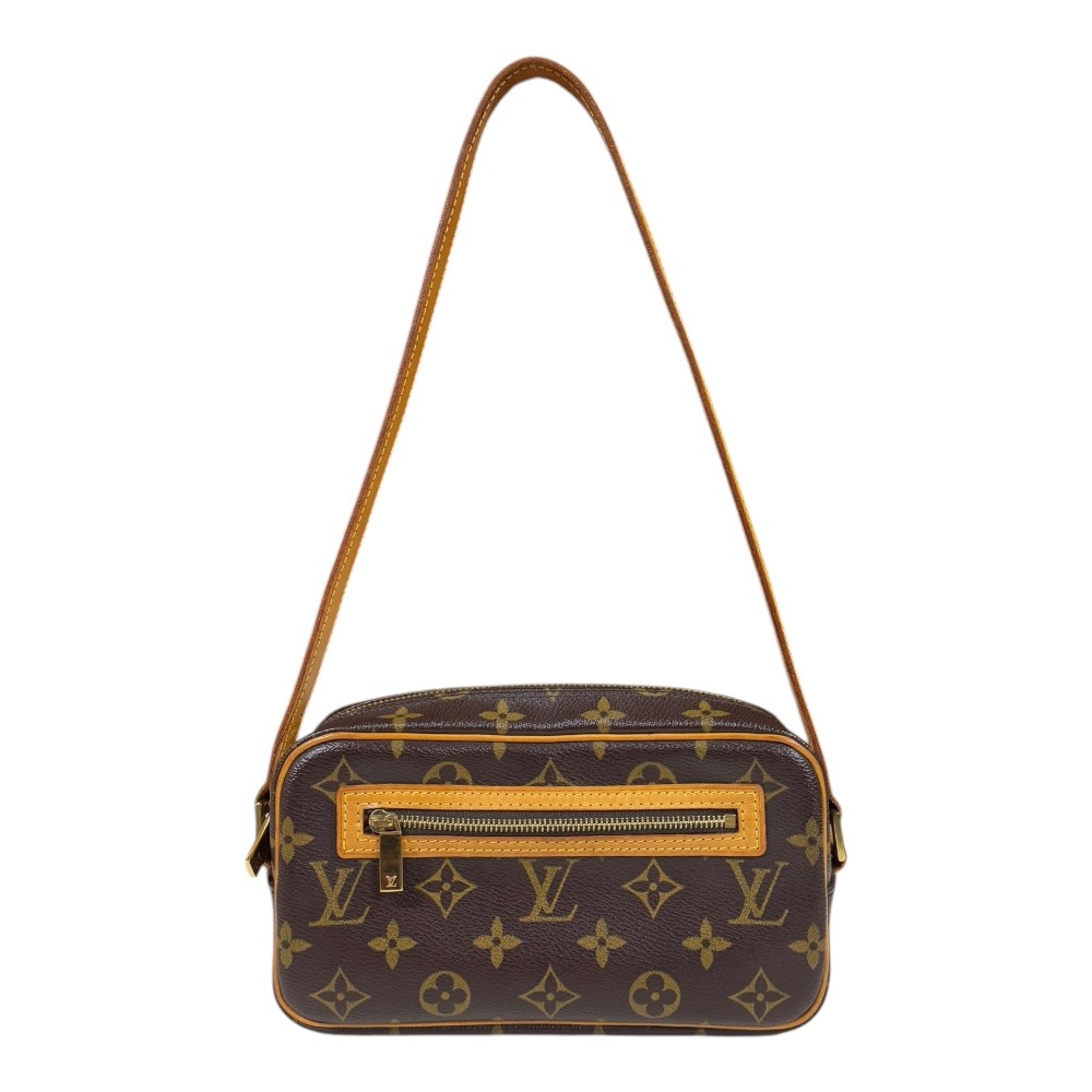 ルイヴィトン ポシェット・シテ モノグラム ショルダーバッグ モノグラムキャンバス M51183 ブラウン LOUIS VUITTON 中古
