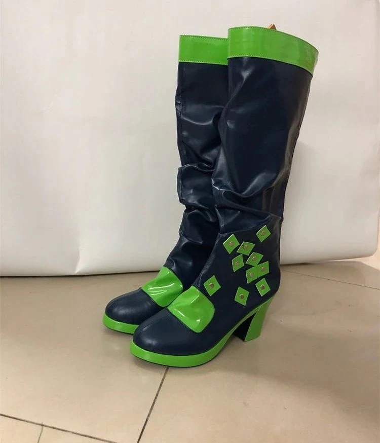 ジョジョの奇妙な冒険 空条徐倫 くうじょう ジョリーン コスプレ 靴 シューズ ブーツ コスチューム ハロウィン