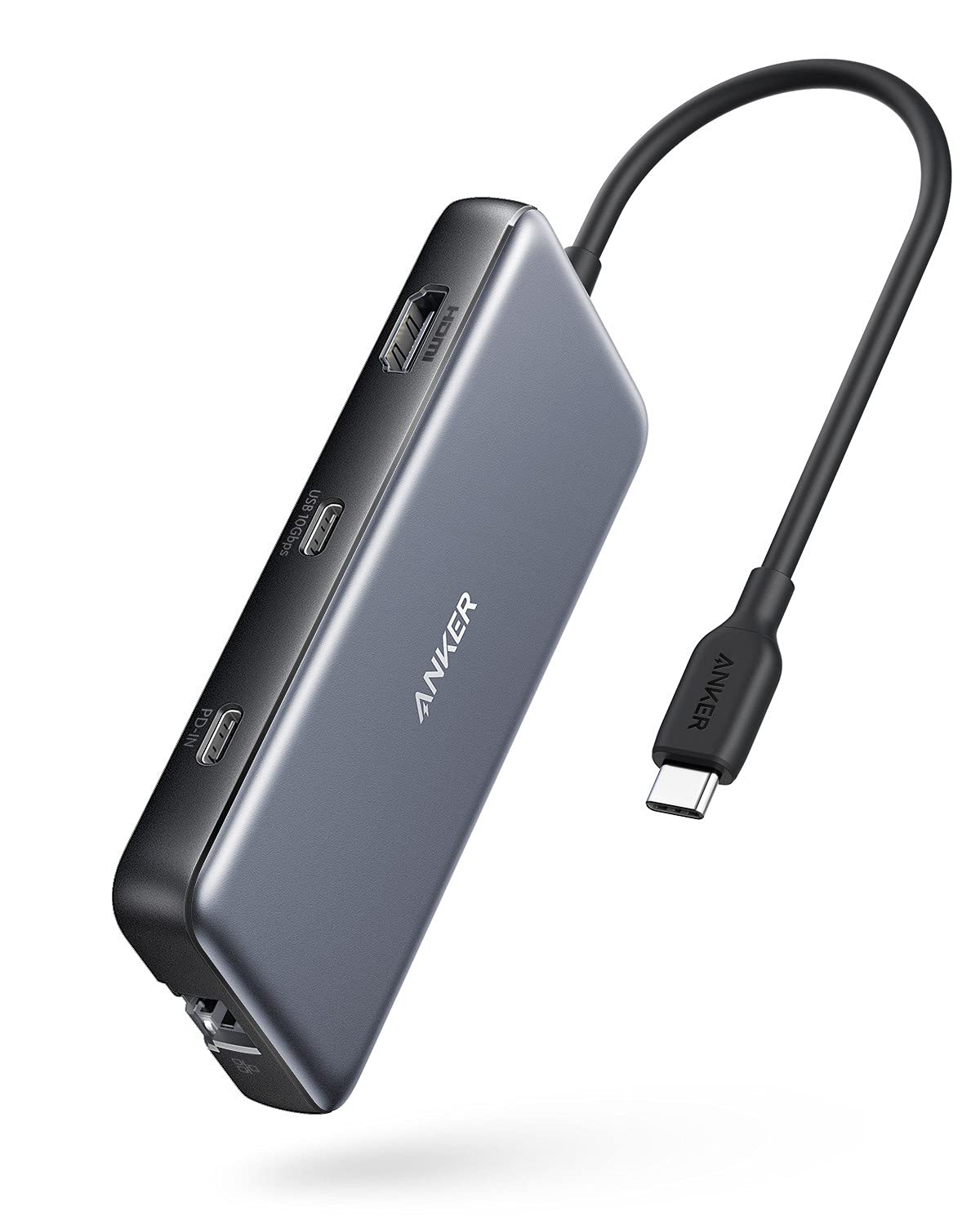 Anker PowerExpand 8-in-1 USB-C PD 10Gbps データ ハブ 100W USB Power Delivery 対応 USB-Cポート 4K (60Hz) 出力対応 H 7,739円