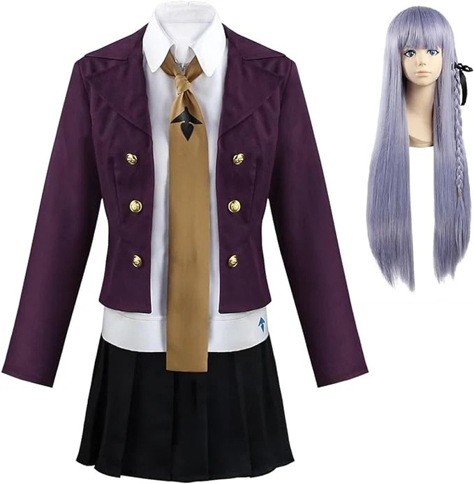 ダンガンロンパ 霧切 響子 コスプレ衣装 制服 (ウィッグ追加可) みんなのコロシアイ新学期 霧切 響子 コスチューム ハロウィン クリスマス仮装 ステージ服 学園祭