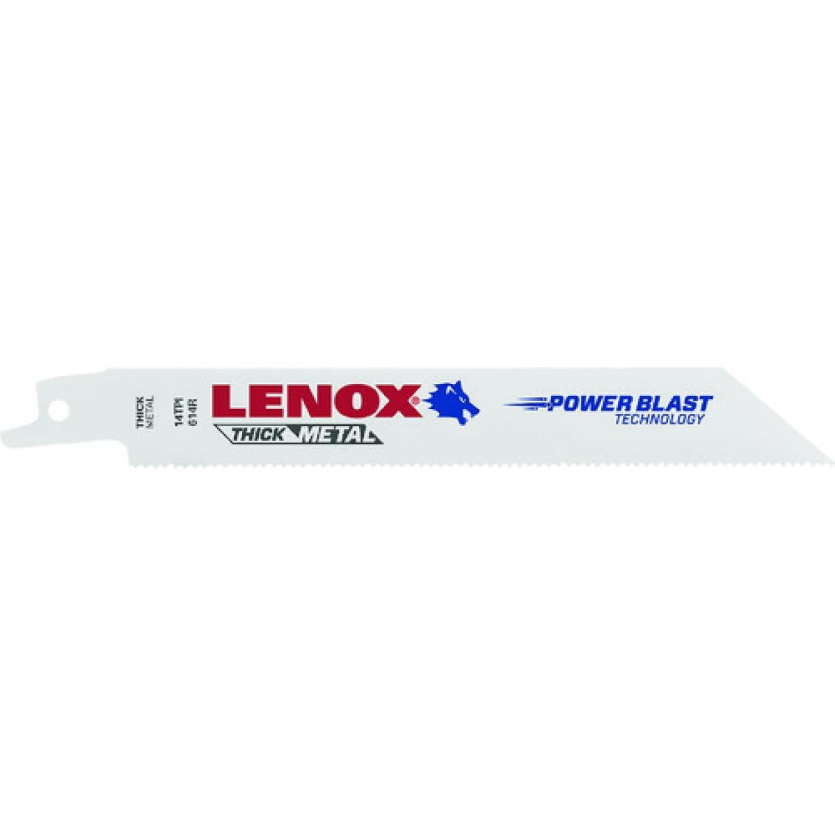 LENOX バイメタル セーバーソーブレード B614R 150mm×14山 25枚入り 20494B614R レノックス 替え刃 替刃