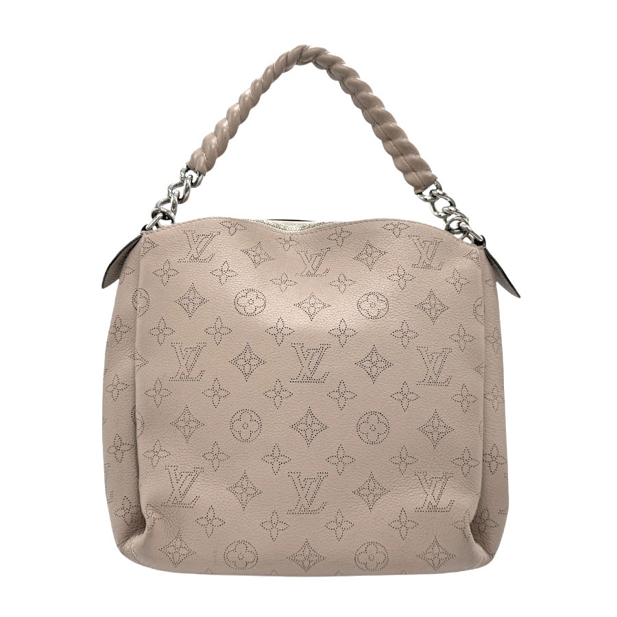 ルイ ヴィトン LOUIS VUITTON ハンドバッグ ショルダーバッグ モノグラムマヒナ バビロンチェーンBB モノグラムマヒナ グレージュ シルバー レディース M51224 z3091