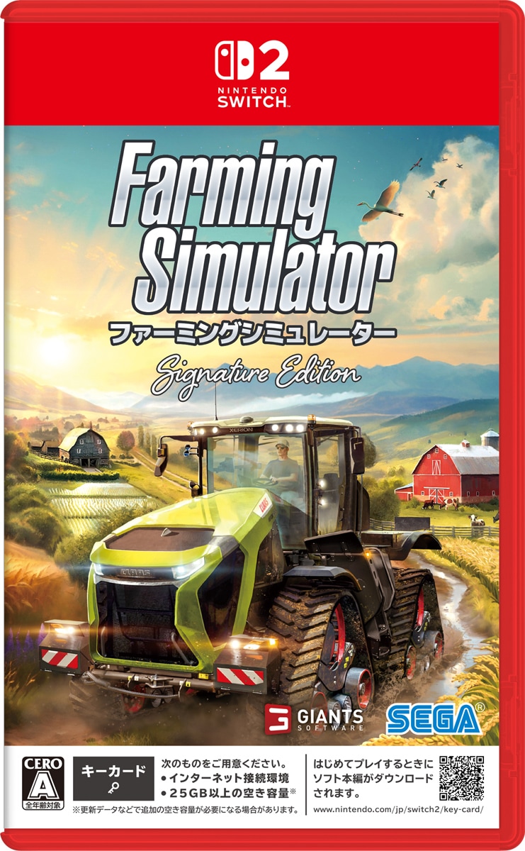 GIANTS Software 【Switch2】Farming Simulator : Signature Edition POT-P-AA2MA NSW2 ファ-ミングシミュレ-タ- シグネチャ
