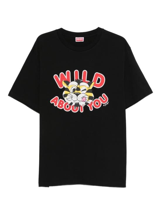 KENZO Men T-Shirts FG55TS2064SG 99J Black