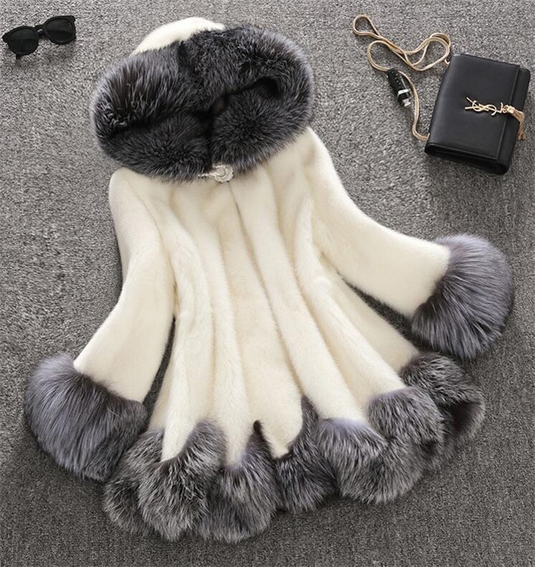 2019秋新入荷高品質販売 新しい女性の秋冬物 韓国ファッション 気質 ミンク ファー もふもふ ボリュームファーコート 安心の超高レビュー 人工ファー 防寒 アウター 防寒 大きいサイズ