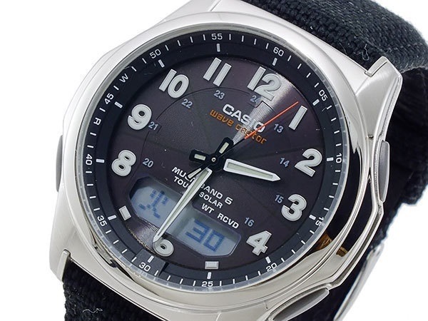 カシオ CASIO ウェーブセプター WAVE CEPTOR ソーラー メンズ 腕時計 WVA-M6