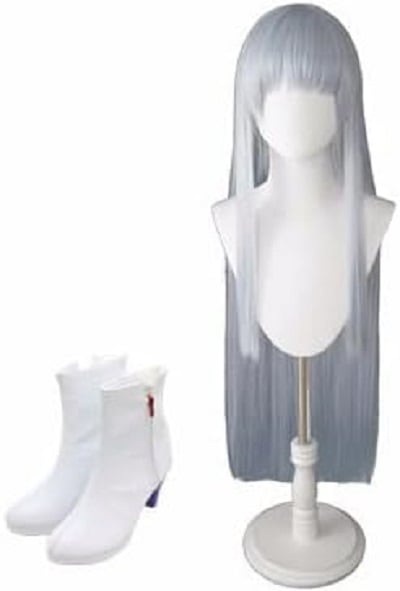ブルーアーカイブ 生塩ノア コスプレウィッグ+靴