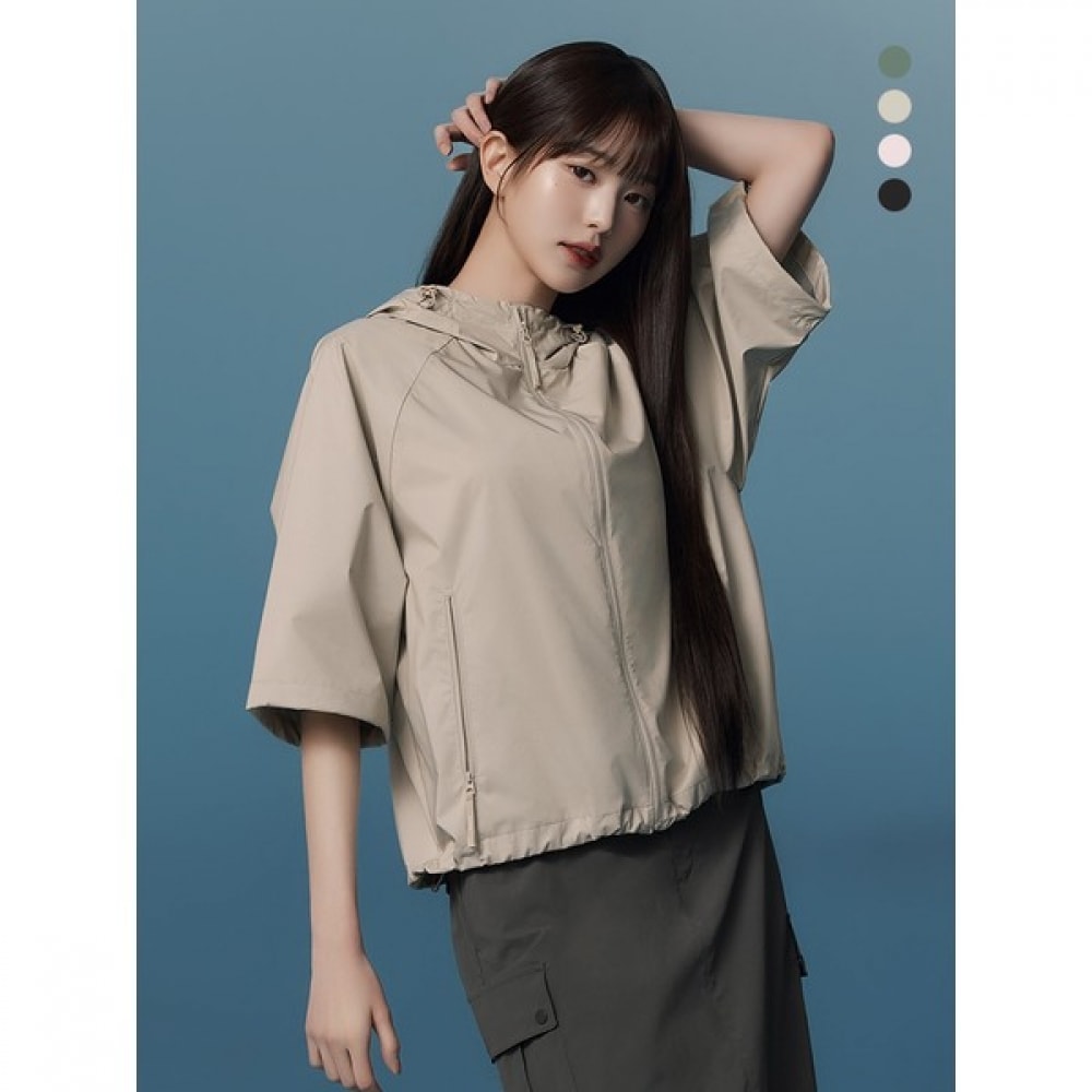 [アイダー] (チャン・ウォンヨン着用) 女性用レインナイト 3L ショート防水ジャケット_DWM24167