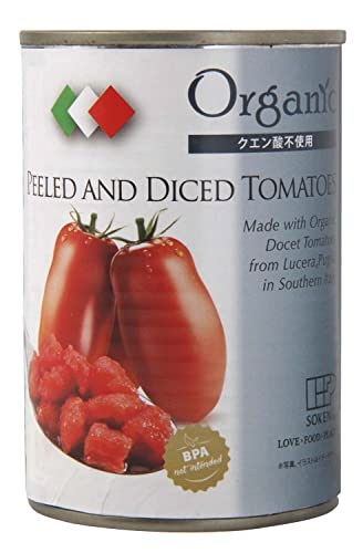 他サイト： 創健社 有機ダイストマト缶 240gの商品画像