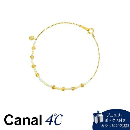 4cc520833 カナルヨンドシー Canal 4℃ カナル4℃ ブレスレット シルバー MIMOSA Collection ミモザ フラワー クォーツ/シトリン レディース ブランド 正規品 新品