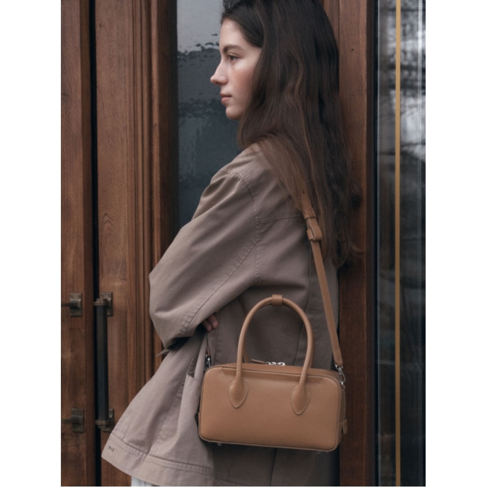 DEMERIEL ボウリングバッグミディアムベージュ