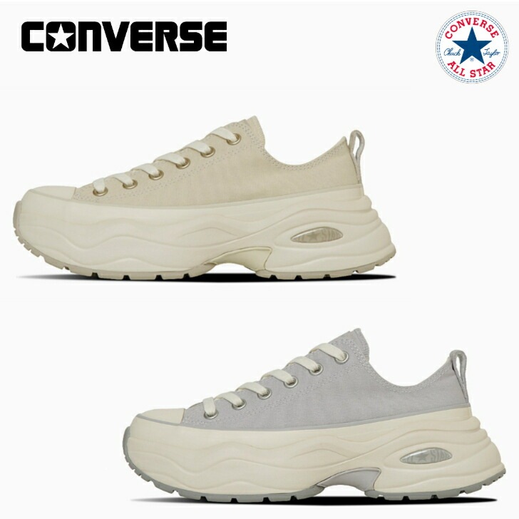コンバース スニーカー ローカット オールスター サージトレーナー ＮＣ ＯＸ 厚底 レディース CONVERSE ALL STAR SURGETRAINER NC OX