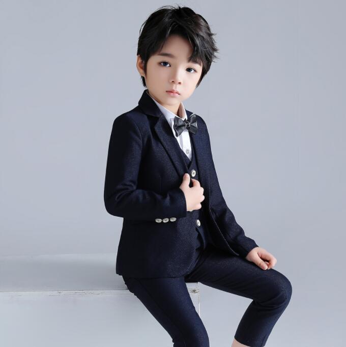 在庫僅少男の子 スーツ 子供スーツ フォーマル 七五三 男児 蝶ネクタイ ダブルボタン ウエストゴム キッズ 卒園 入園祝い ギフト 小学生 タキシード 入学 卒業式 結婚式 発表会 演奏会 誕生日