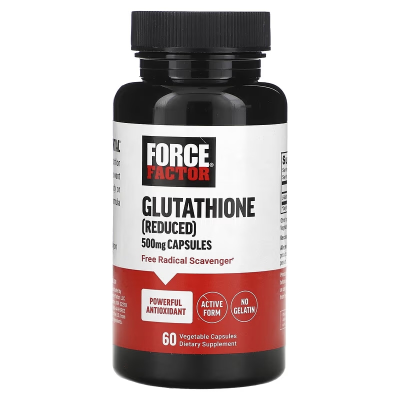 Force Factor グルタチオン（還元型） 500mg ベジカプセル 60粒