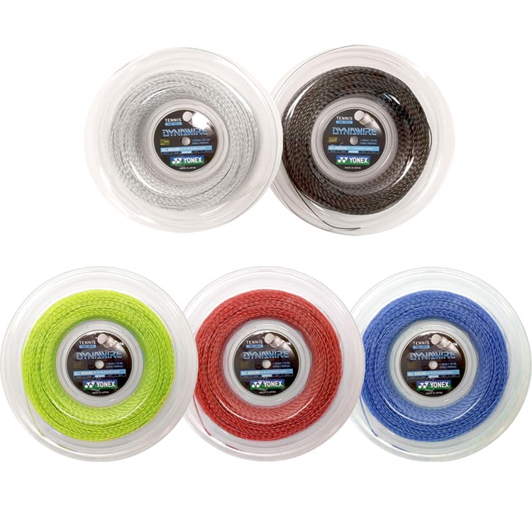 国内未発売カラー有り ヨネックス(YONEX) ダイナワイヤー(1.25／1.30mm)200Mロール 硬式テニスナイロンモノフィラメントガット TDW125-2／130-2 並行輸入品
