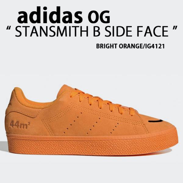 スニーカー STANSMITH CS B SIDE X FACE IG4121 スタンスミス ORNAGE 44m2 オレンジ シューズ