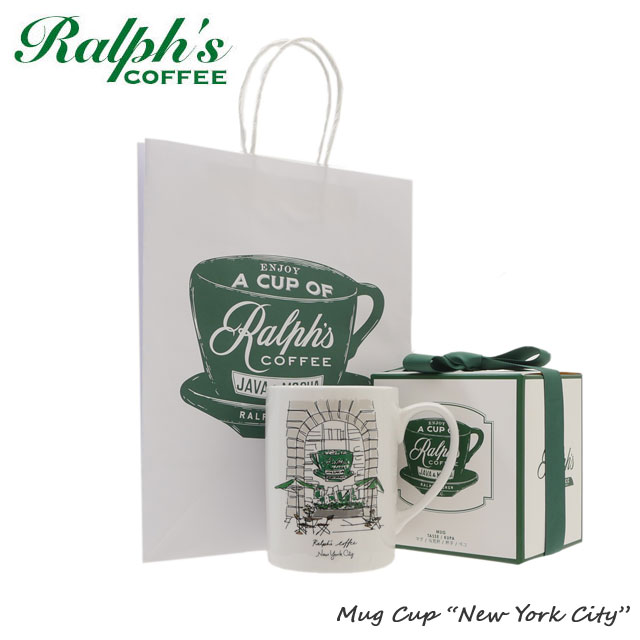 ラルフズ コーヒー Ralphs Coffee NYC CITY MUG CUP マグカップ ポロ ラルフローレン POLO RALPH LAUREN 290-006106-010