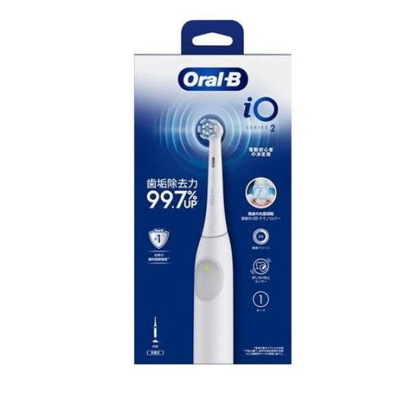 オーラルB iO2シリーズ 電動歯ブラシ ホワイト 1本入