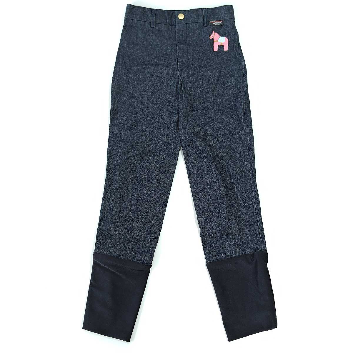 【中古】Cynthia RUHM 乗馬 馬術 キュロット ルウム 158 ネイビー レディース