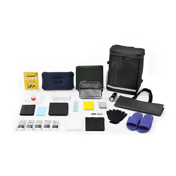 自分で作る防災セットシリーズ 基本の防災リュック ブラック BRB-4