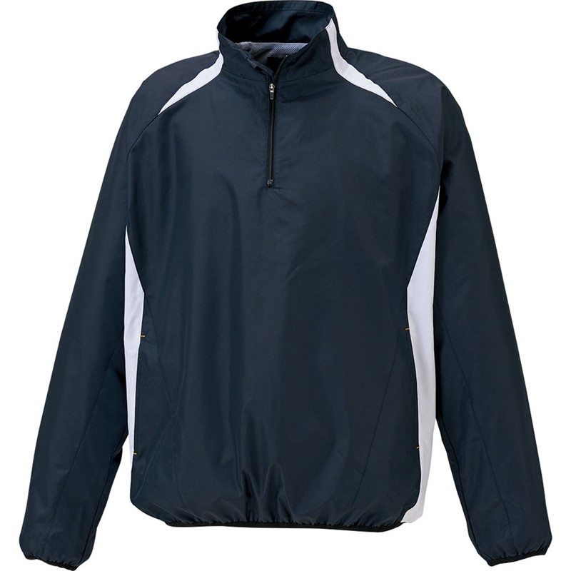 ハーフジップジャンパー長袖 野球 ソフトVジャン (bov335-2911a)