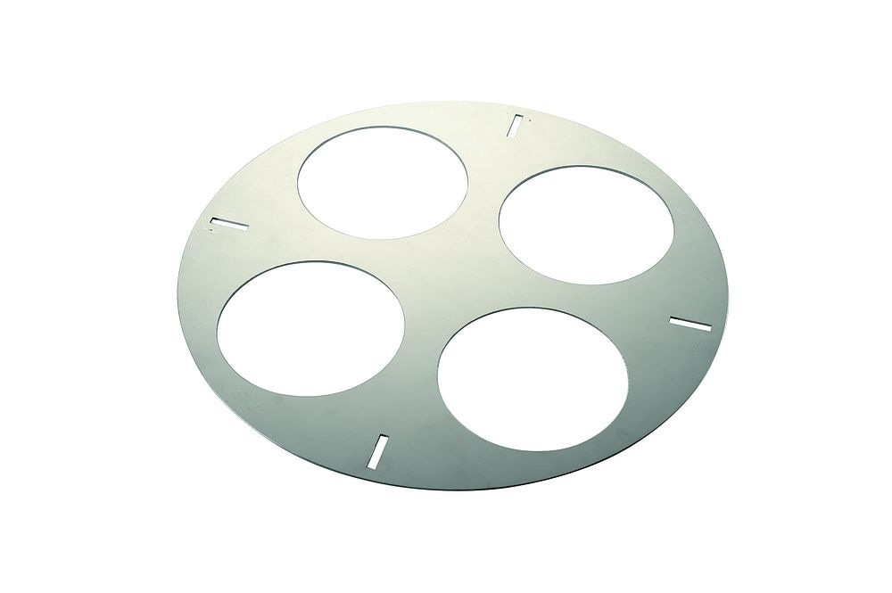 カンダ 寸胴鍋用てぼ板 42cm用φ410 4穴 （フック4本付）