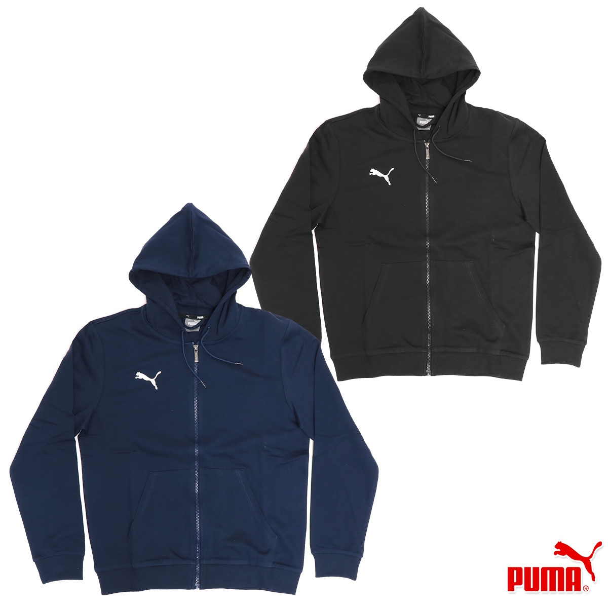 TEAMGOAL カジュアル フーディー メンズ/男性用 パーカー ブラック/ネイビー M/L/XL 659325