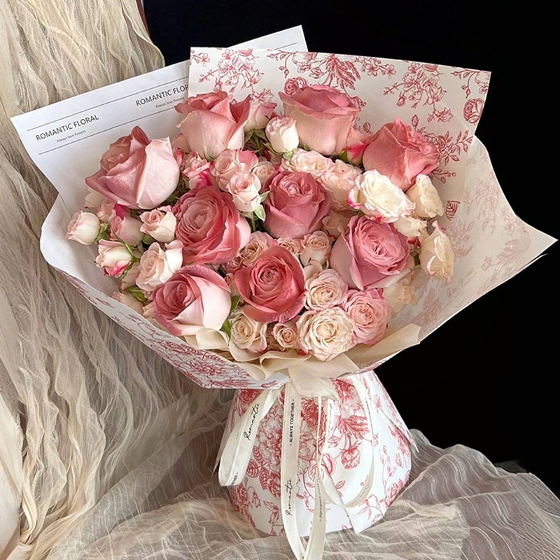 永遠の花バレンタインデーシミュレーション石鹸花レトロな紅茶ブーケプレミアムガールフレンドのための実践的な誕生日プレミア 5,035円