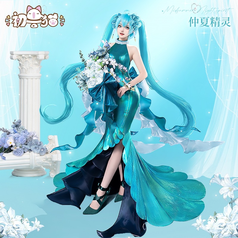 初獣猫コスメー初音cos服