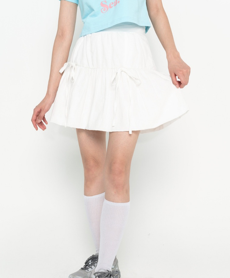 [韓国の人気商品 highschooldisco]ファスナー カーゴ ポケット ローライズ スカート ブラック