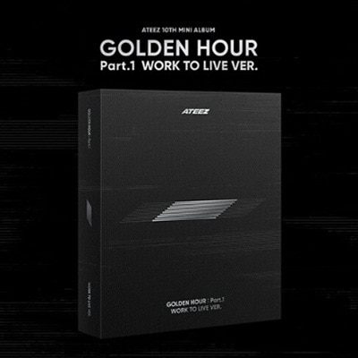 ATEEZ 10thミニアルバム GOLDEN HOUR : Part.1 WORK TO LIVE VER.