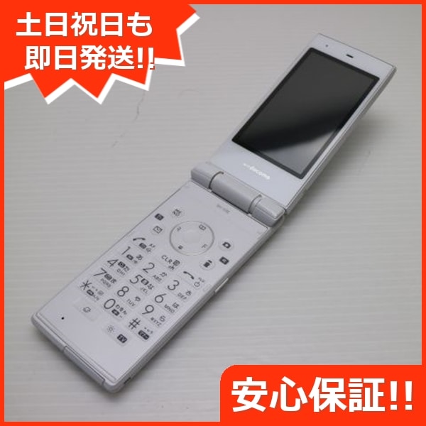美品 SH-03E ホワイト ガラケー 102